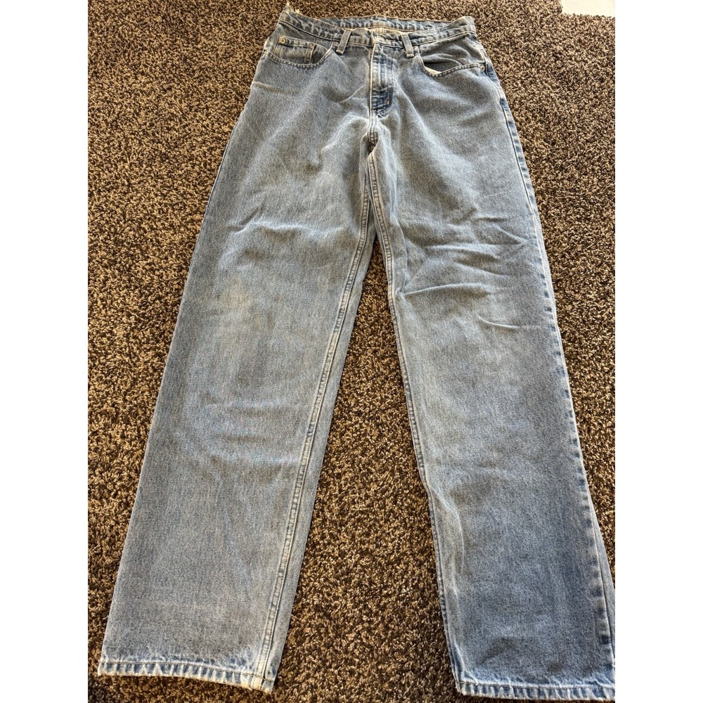 Vintage 90s Polo Jeans Co Ralph Lauren Mens 30x32 Relaxed Light Wash Denim Y2K